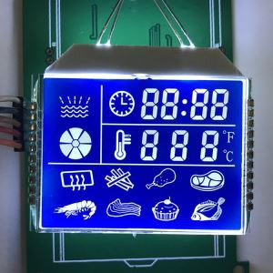 Blue segman LCD