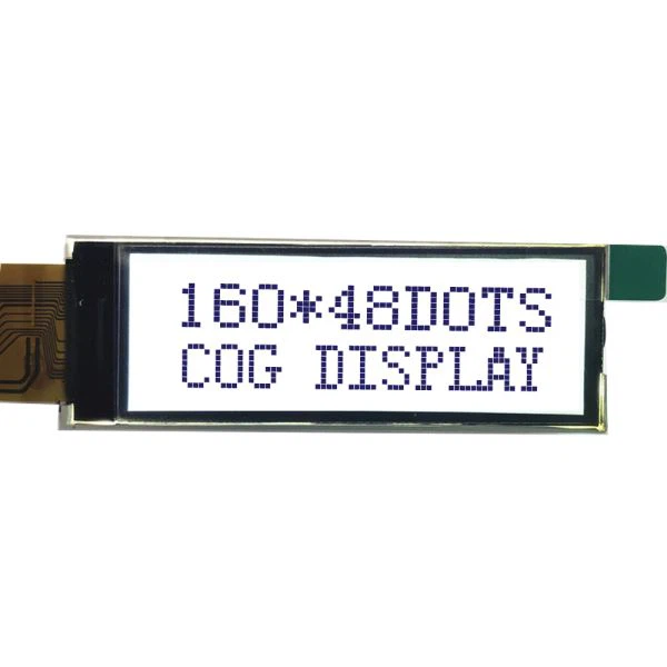 160x48 piksèl grafik ekran LCD STN