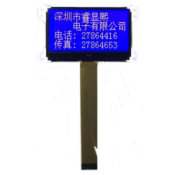 Blue Negatif Transmissive LCD Display 128x64 Grafik LCD