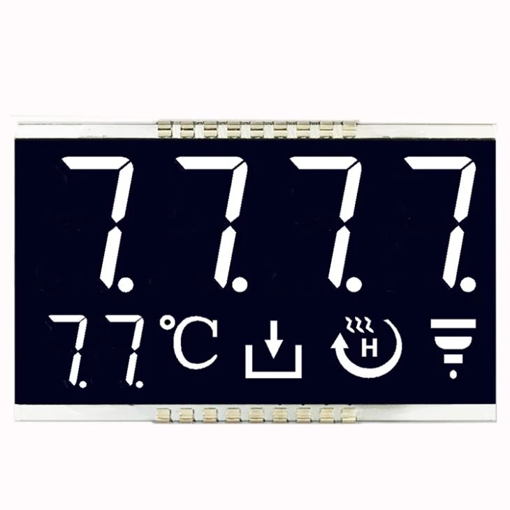 VA Transmissive Segment LCD Display With Back Light